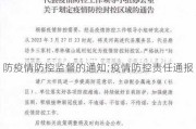 防疫情防控监督的通知;疫情防控责任通报