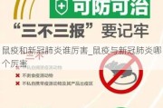 鼠疫和新冠肺炎谁厉害_鼠疫与新冠肺炎哪个厉害