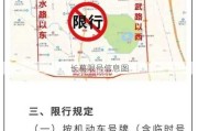 长葛限号信息图