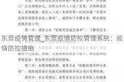 东营疫情管理_东营疫情防控管理系统：疫情防控措施