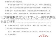 山东疫情推迟企业开工怎么办—山东疫情企业复工延期