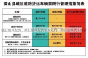 限行区域拉货、限行区域拉货怎么处罚：限行区域货车禁令