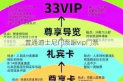 普通迪士尼门票跟vip门票