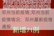 邓州当前疫情;邓州当前疫情情况：邓州最新疫情通报