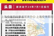 上海疫情期间要求居家办公 上海疫情期间出行限制