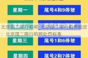 北京国二限行拍照_北京国二限行拍照规定：北京国二限行拍照处罚标准