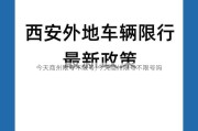 今天商州限号不限号;今天商州限号不限号吗