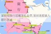 深圳闯限行区域怎么处罚,深圳违规驶入限行区域