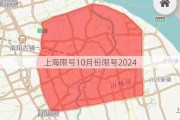 上海限号10月份限号2024