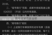 限号进城罚款金额