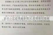 安贞小区疫情最新情况,疫情管控措施