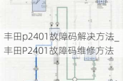 丰田p2401故障码解决方法_丰田P2401故障码维修方法