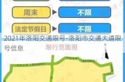 2021年洛阳交通限号-洛阳市交通大道限号信息