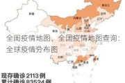 全闺疫情地图、全国疫情地图查询：全球疫情分布图