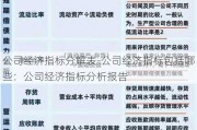 公司经济指标分解表-公司经济指标包括哪些：公司经济指标分析报告