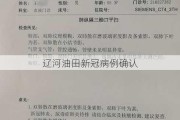 辽河油田新冠病例确认