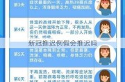 新冠推迟例假会推迟吗