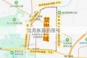 北苑东路拍限号