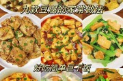 豆腐美食家常菜谱推荐,家常豆腐菜品推荐