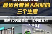 疫情驱动创业、疫情催化创业潮