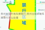 贵州出现外地车牌限行;贵州出现外地车牌限行怎么处理