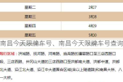 南昌今天限牌车号、南昌今天限牌车号查询