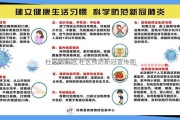 社区防新冠,社区预防新冠宣传图