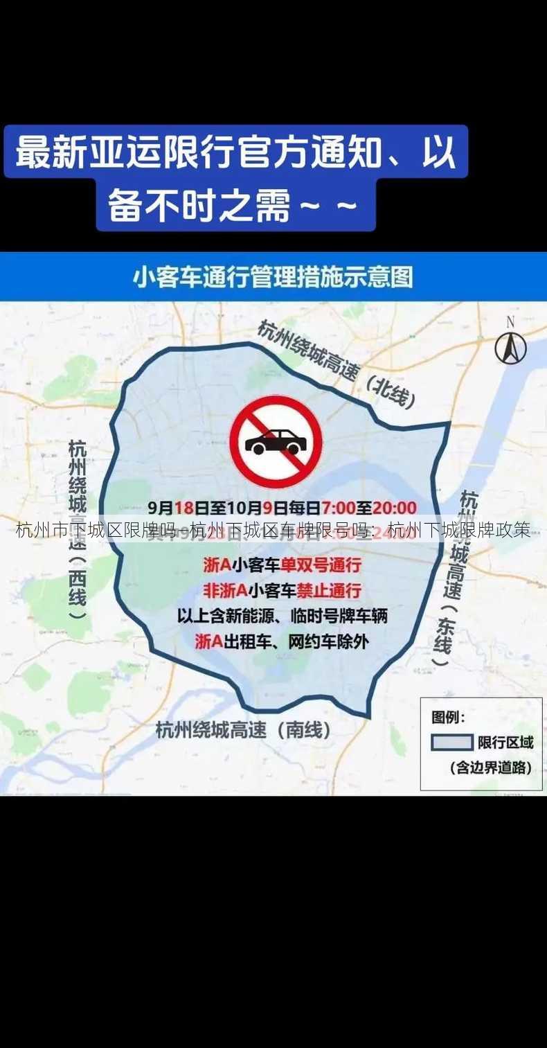 杭州市下城区限牌吗—杭州下城区车牌限号吗：杭州下城限牌政策