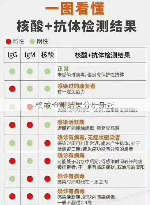 核酸检测结果分析新冠