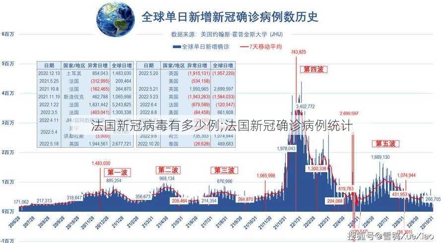 法国新冠病毒有多少例;法国新冠确诊病例统计