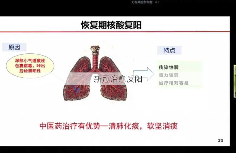 新冠治愈反阳