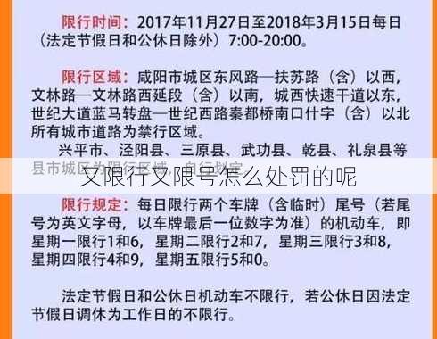 又限行又限号怎么处罚的呢