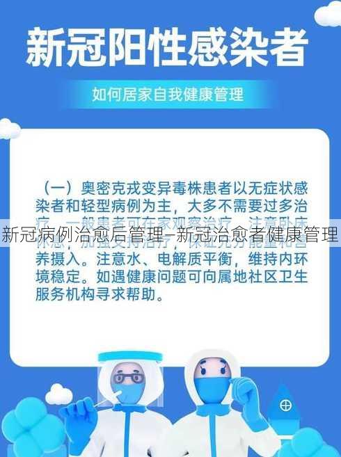 新冠病例治愈后管理—新冠治愈者健康管理