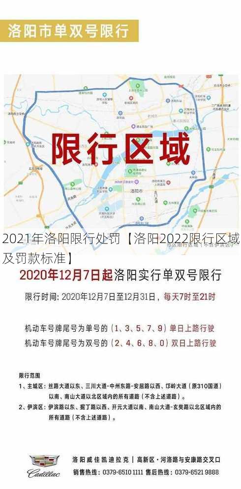 2021年洛阳限行处罚【洛阳2022限行区域及罚款标准】