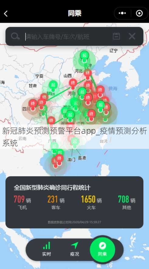 新冠肺炎预测预警平台app_疫情预测分析系统