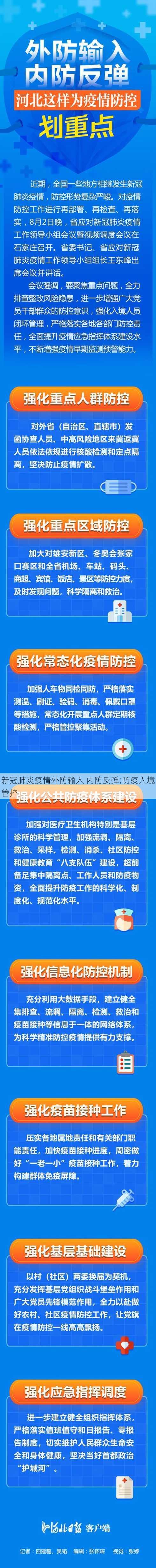 新冠肺炎疫情外防输入 内防反弹;防疫入境管控