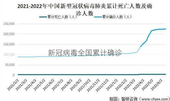 新冠病毒全国累计确诊