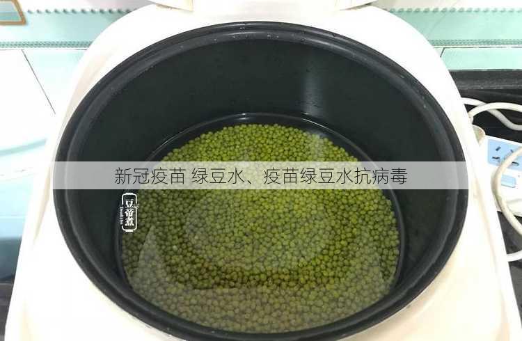 新冠疫苗 绿豆水、疫苗绿豆水抗病毒