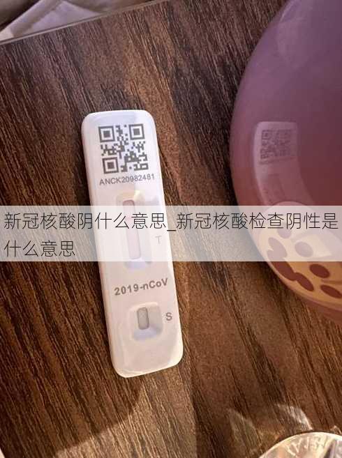 新冠核酸阴什么意思_新冠核酸检查阴性是什么意思