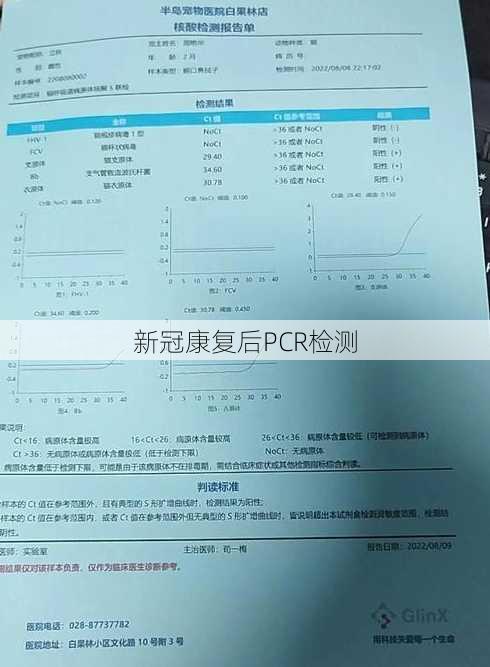 新冠康复后PCR检测