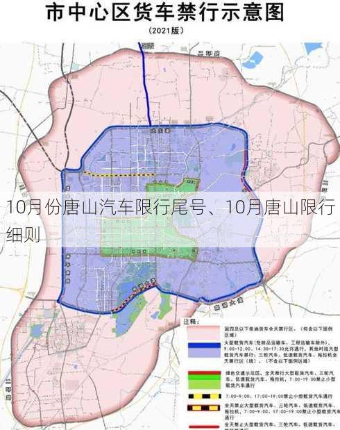 10月份唐山汽车限行尾号、10月唐山限行细则