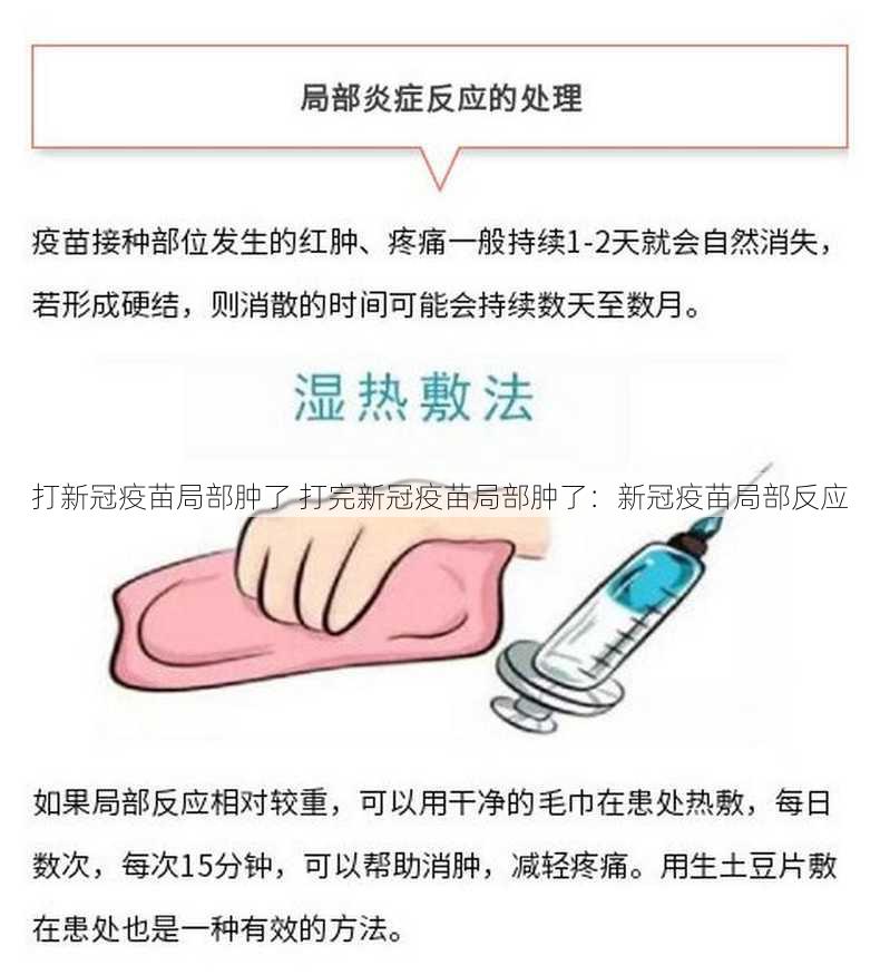 打新冠疫苗局部肿了 打完新冠疫苗局部肿了：新冠疫苗局部反应