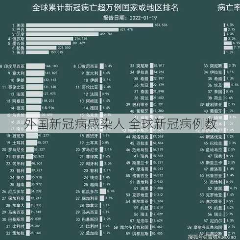 外国新冠病感染人 全球新冠病例数