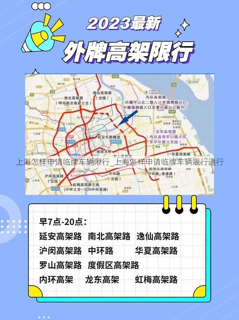 上海怎样申请临牌车辆限行_上海怎样申请临牌车辆限行通行