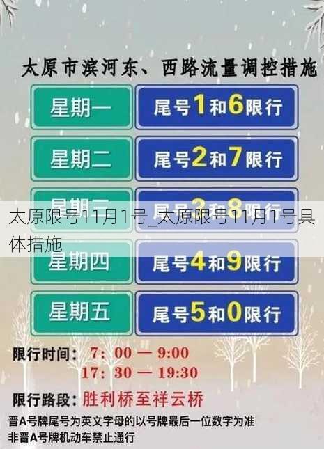 太原限号11月1号_太原限号11月1号具体措施