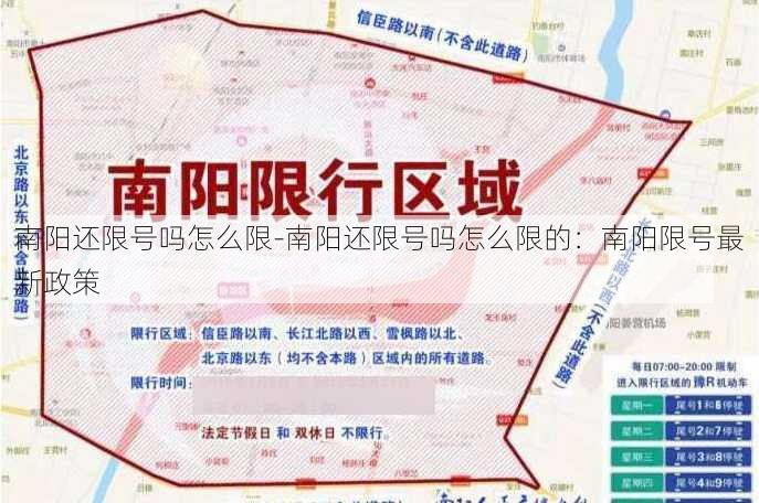 南阳还限号吗怎么限-南阳还限号吗怎么限的：南阳限号最新政策