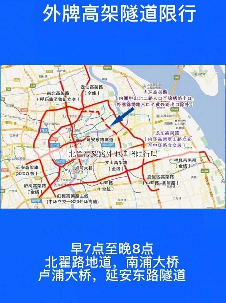 北翟高架路外地牌照限行吗