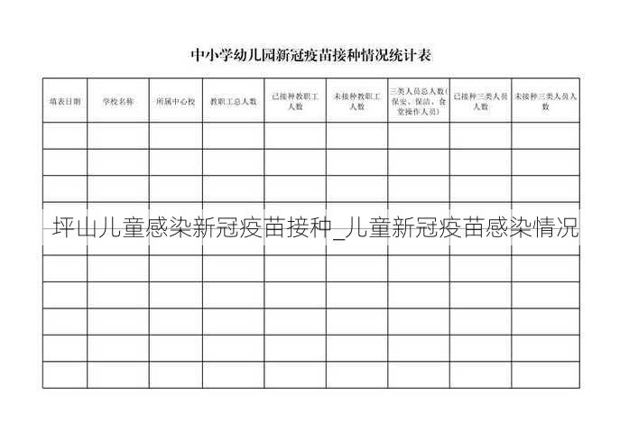 坪山儿童感染新冠疫苗接种_儿童新冠疫苗感染情况