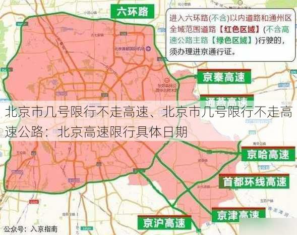 北京市几号限行不走高速、北京市几号限行不走高速公路：北京高速限行具体日期