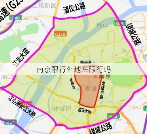 南京限行外地车限行吗